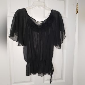 Ya Los Angeles Black Blouse size Small
